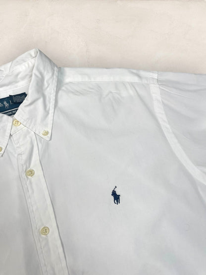 Chemise Homme Ralph Lauren BLANC en Coton XL Ref:2823 - BLANC - XL - amifrip