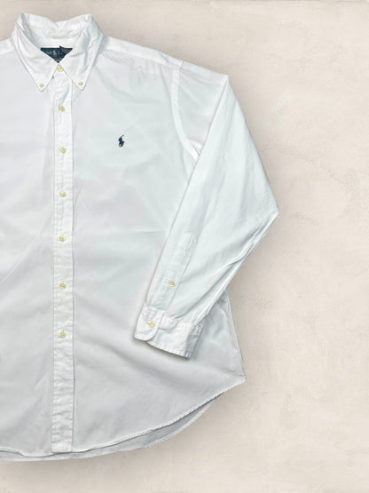 Chemise Homme Ralph Lauren BLANC en Coton XL Ref:2823 - BLANC - XL - amifrip