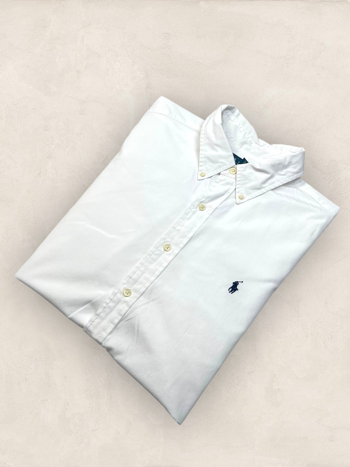 Chemise Homme Ralph Lauren BLANC en Coton XL Ref:2823 - BLANC - XL - amifrip