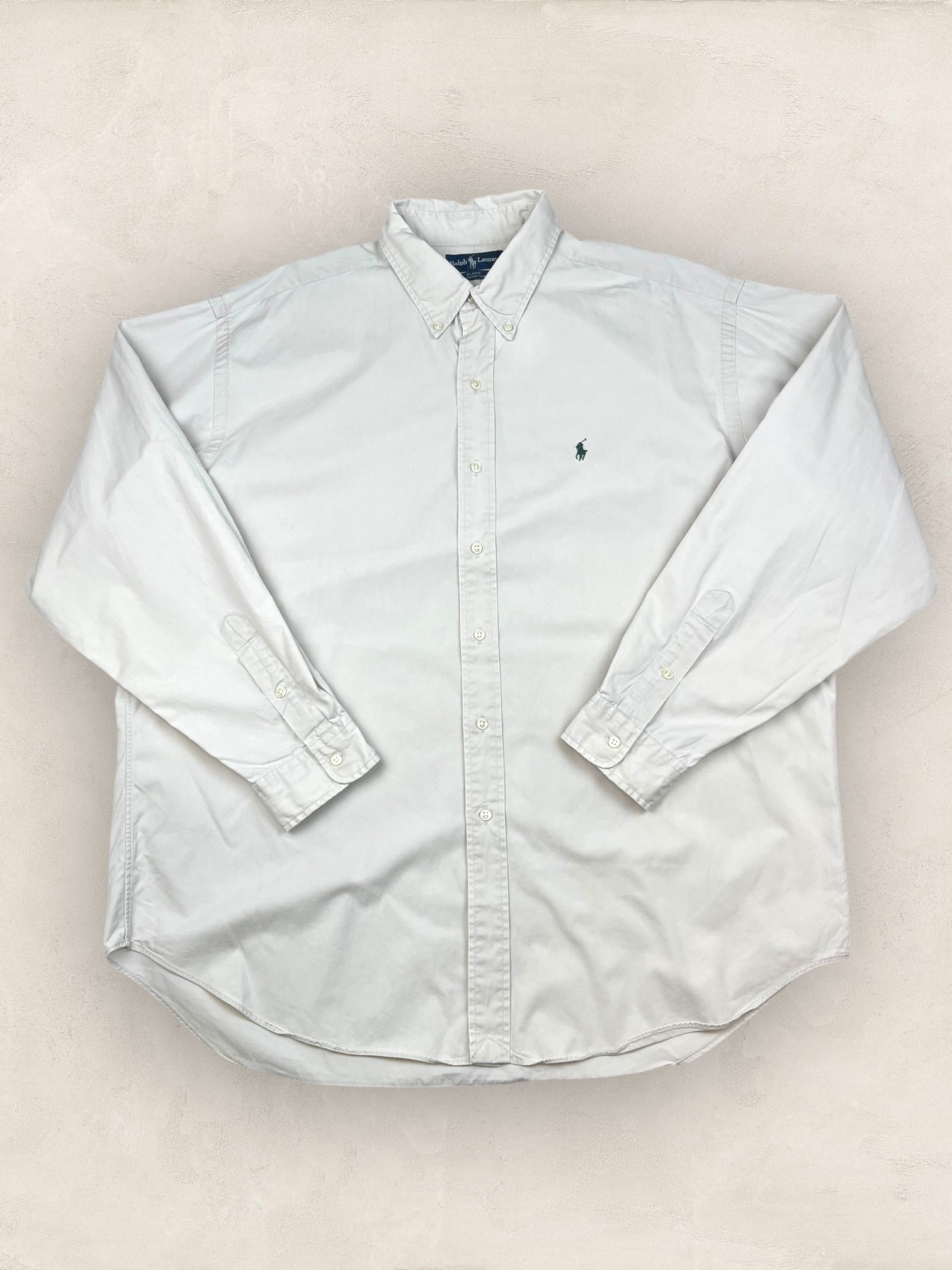 Chemise Homme Ralph Lauren Blanc en Coton XXL Ref:2790 - BLANC - XXL - amifrip