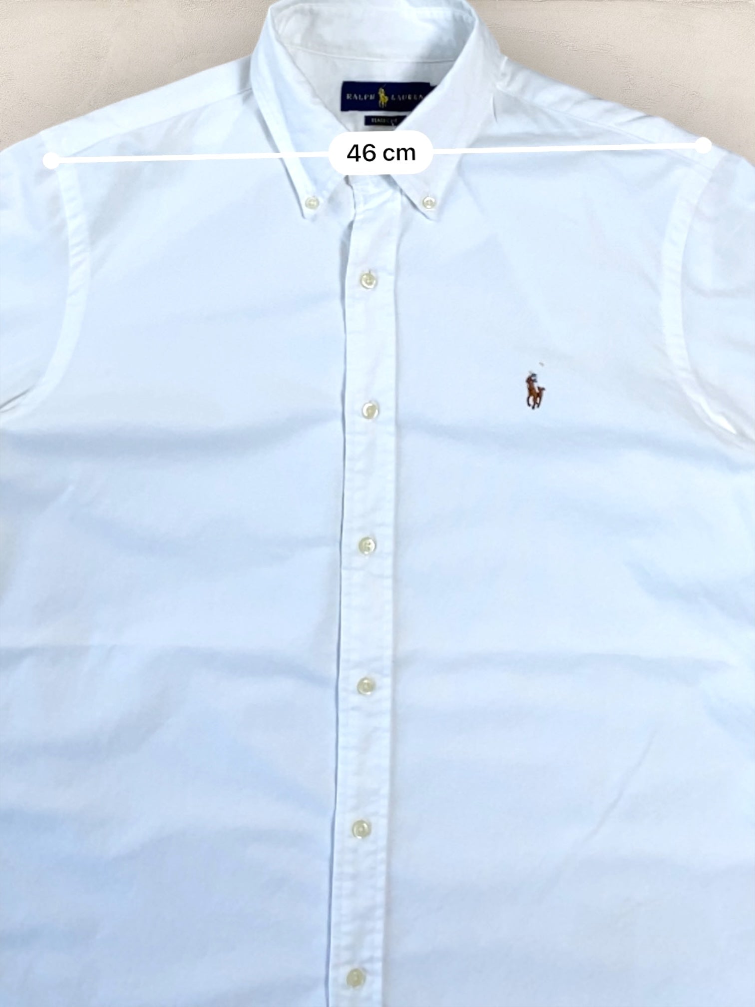 Chemise Homme Ralph Lauren BLANC L Ref:2780 - BLANC - L - amifrip - Friperie en ligne et vêtements vintage