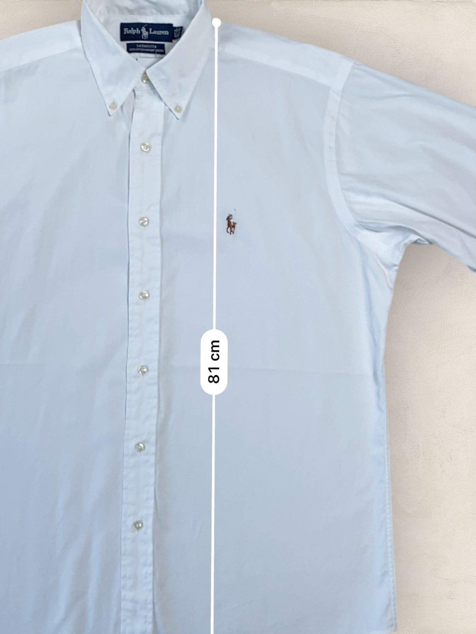 Chemise Homme Ralph Lauren BLANC L Ref:2782 - BLANC - L - amifrip - Friperie en ligne et vêtements vintage