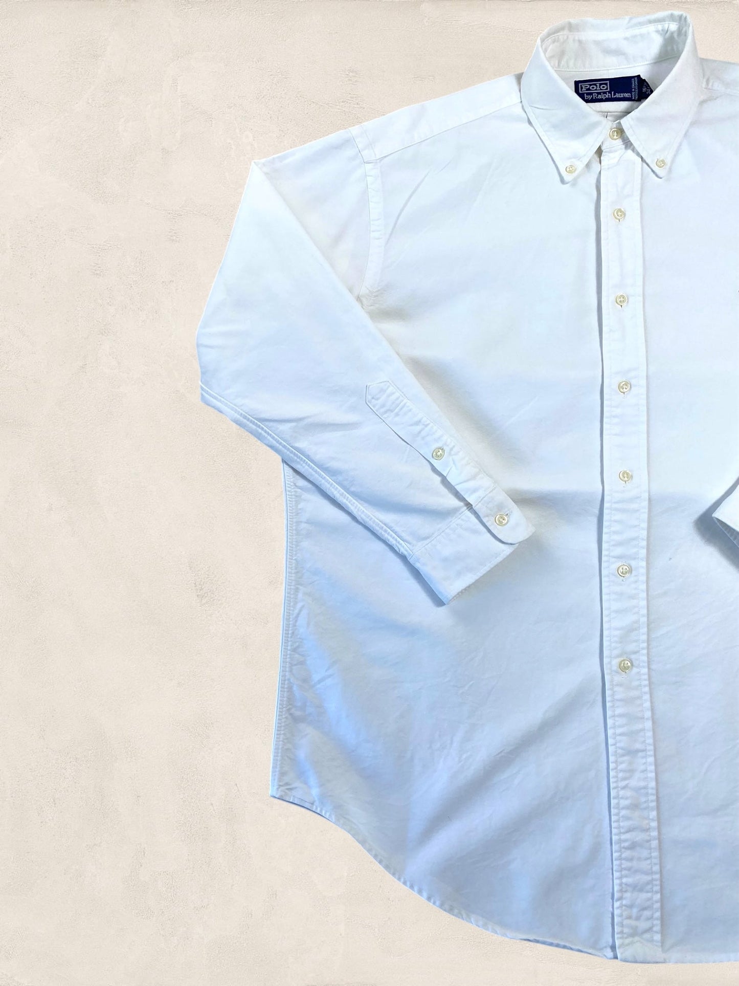 Chemise Homme Ralph Lauren BLANC L Ref:2788 - BLANC - L - amifrip - Friperie en ligne et vêtements vintage