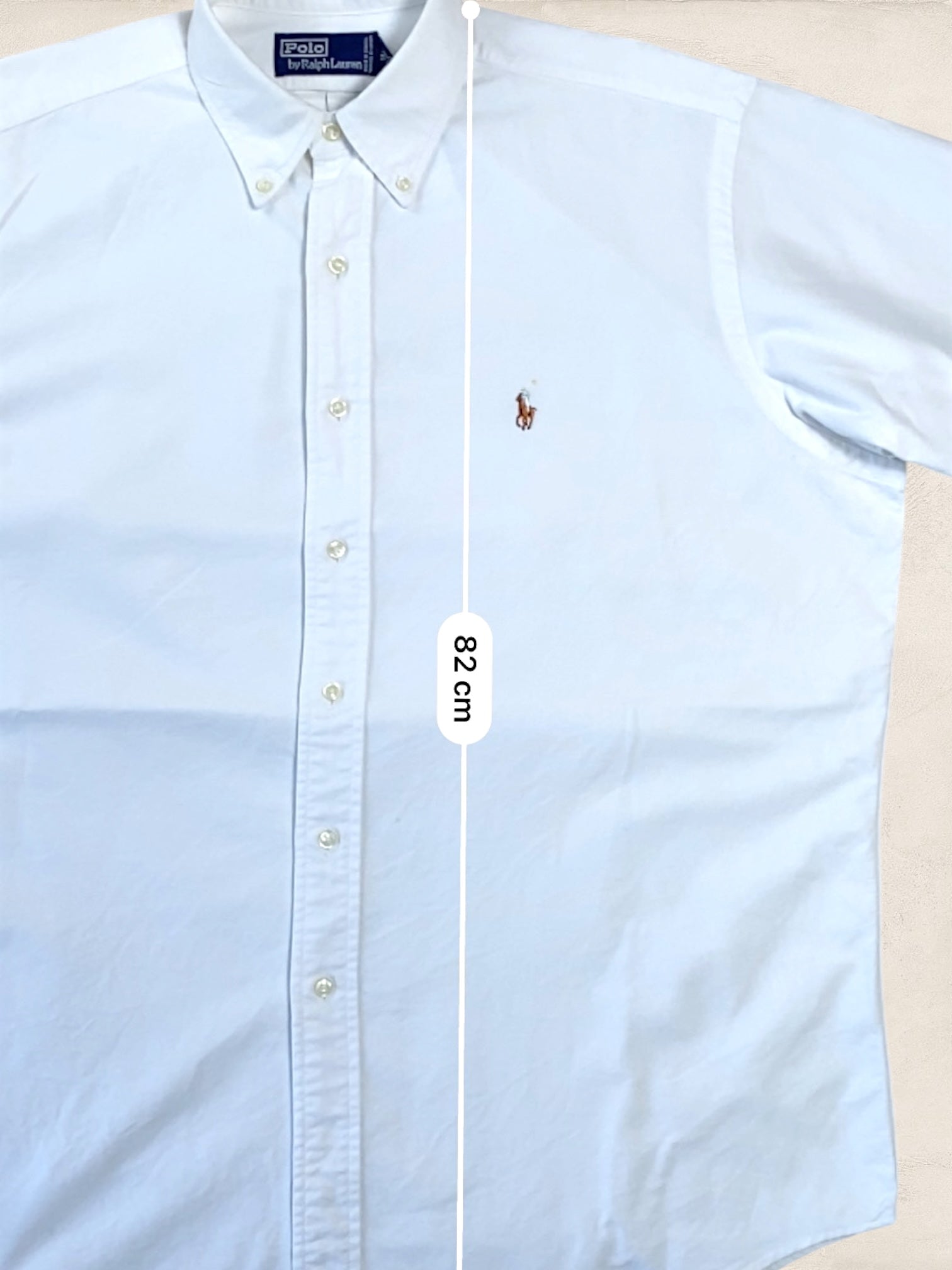 Chemise Homme Ralph Lauren BLANC L Ref:2788 - BLANC - L - amifrip - Friperie en ligne et vêtements vintage