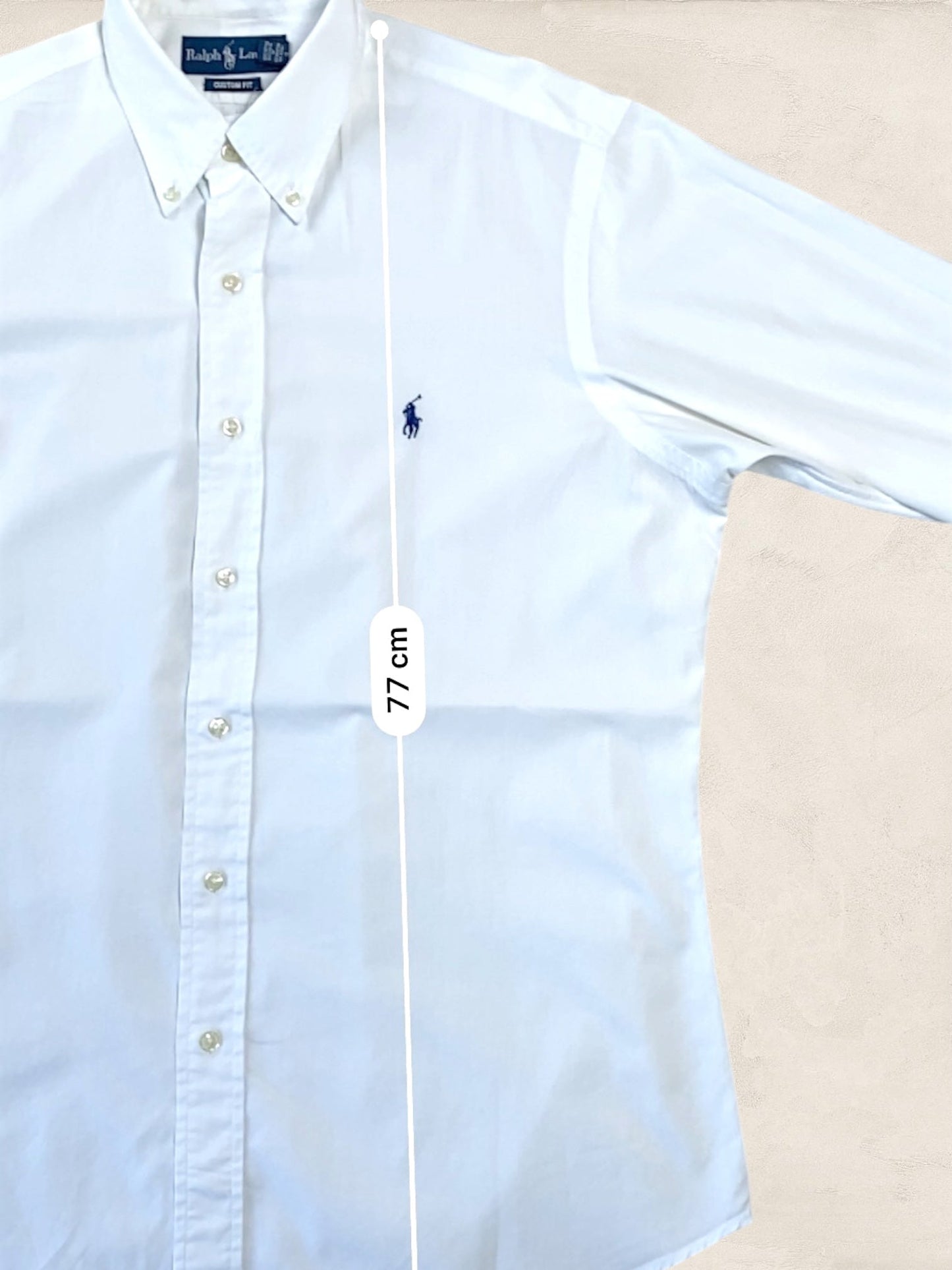 Chemise Homme Ralph Lauren BLANC L Ref:2800 - BLANC - L - amifrip - Friperie en ligne et vêtements vintage