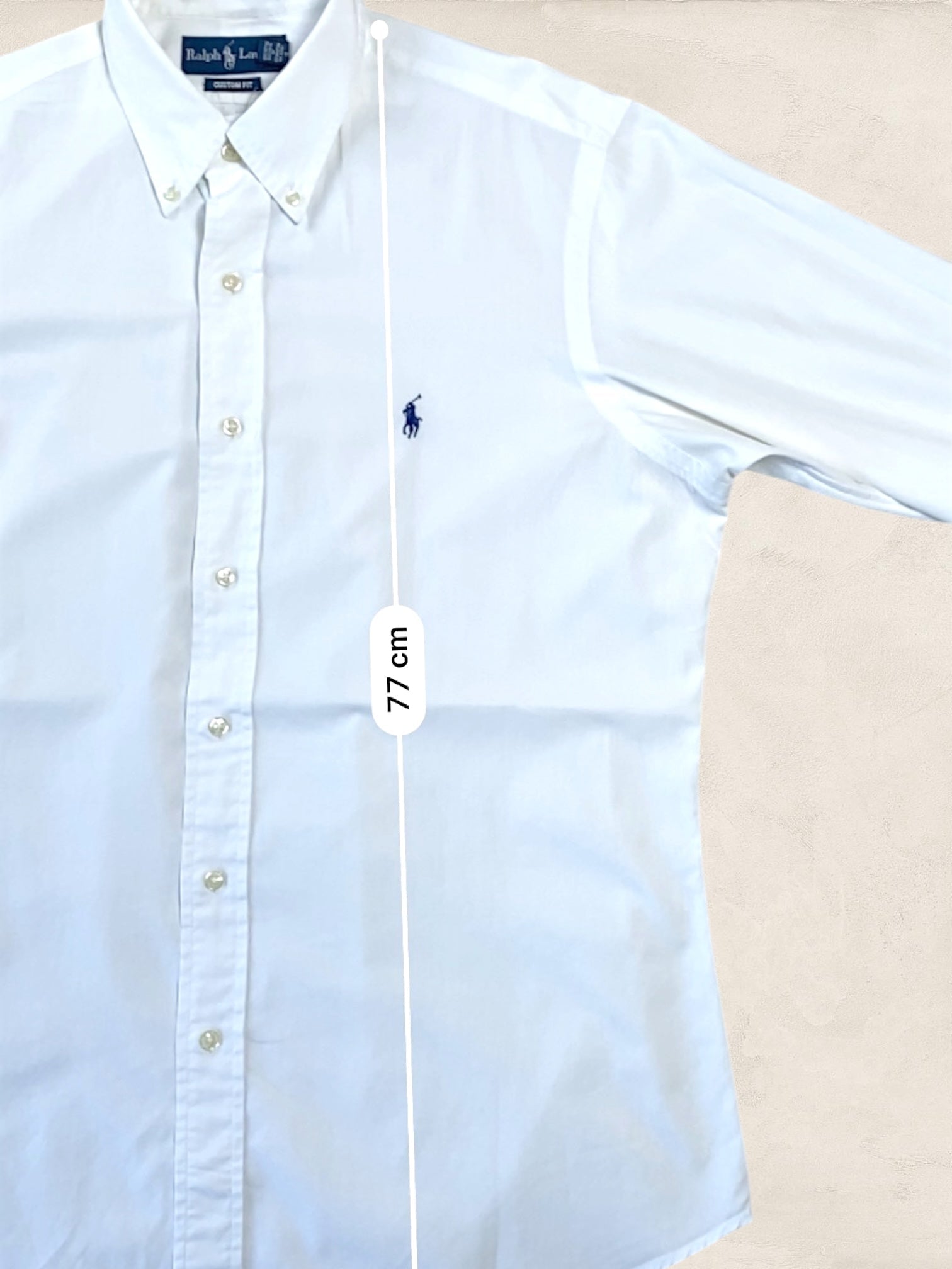 Chemise Homme Ralph Lauren BLANC L Ref:2800 - BLANC - L - amifrip - Friperie en ligne et vêtements vintage