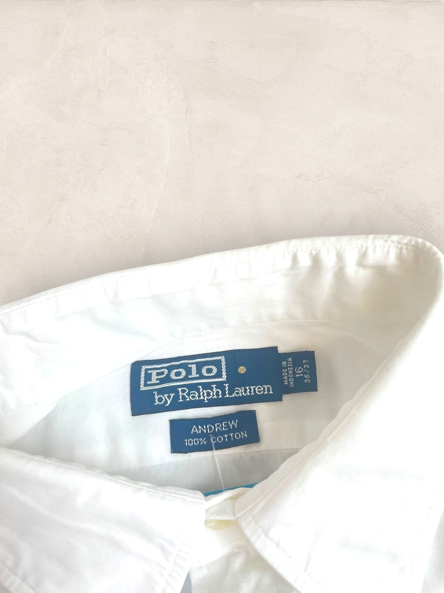 Chemise Homme Ralph Lauren BLANC L Ref:2805 - BLANC - L - amifrip