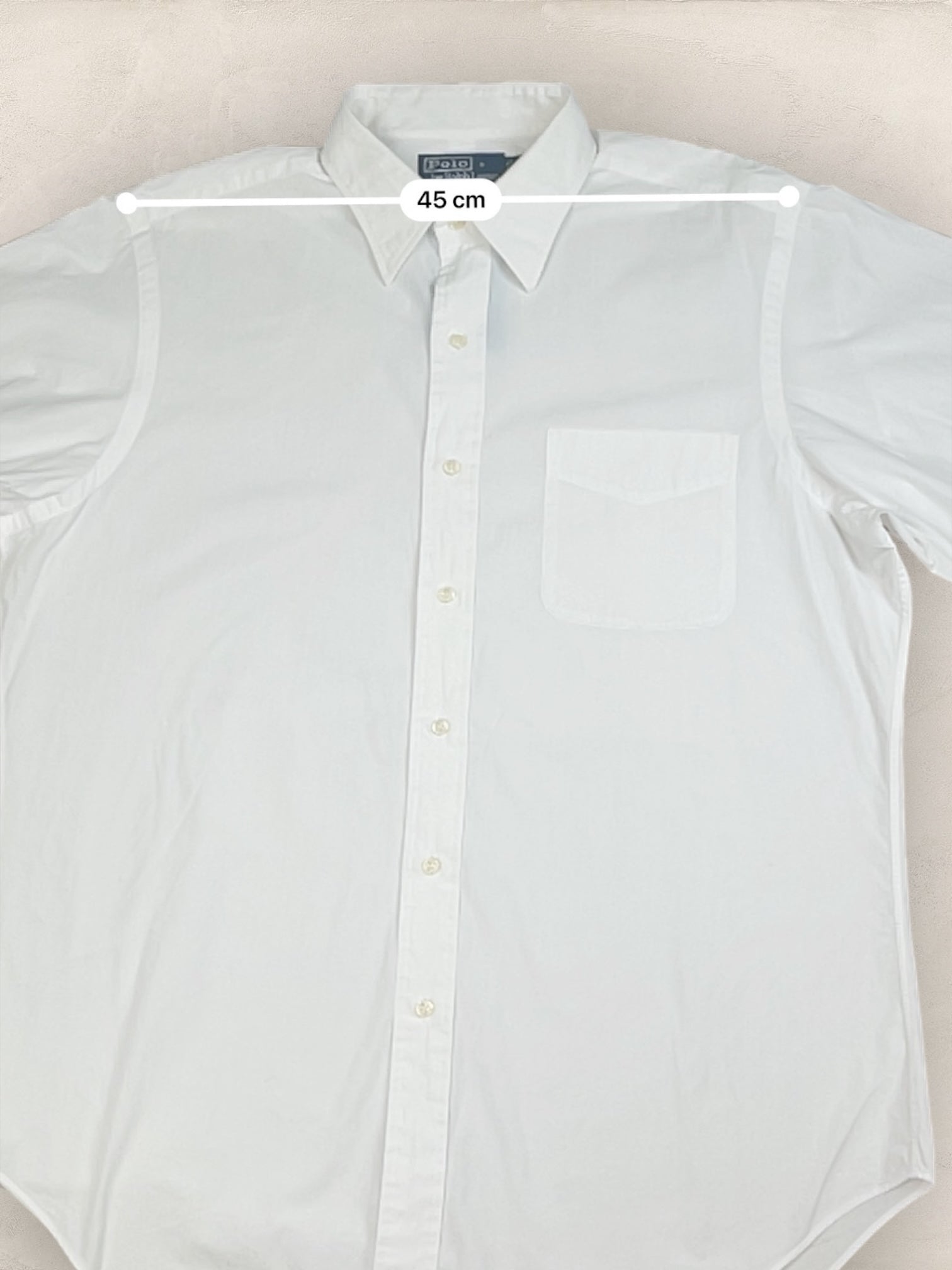 Chemise Homme Ralph Lauren BLANC L Ref:2805 - BLANC - L - amifrip