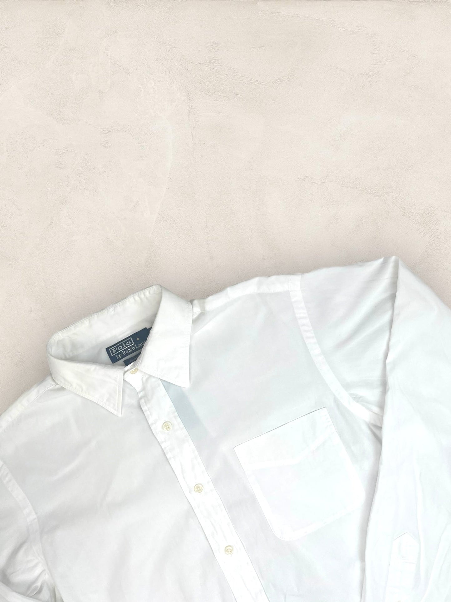 Chemise Homme Ralph Lauren BLANC L Ref:2805 - BLANC - L - amifrip