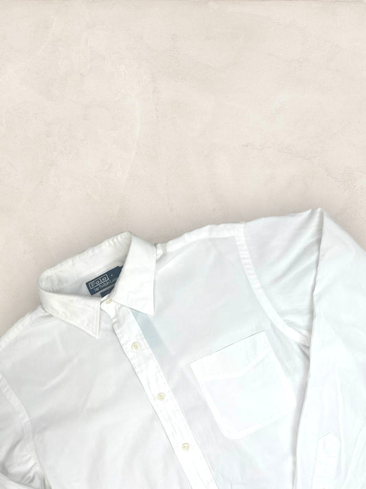 Chemise Homme Ralph Lauren BLANC L Ref:2805 - BLANC - L - amifrip