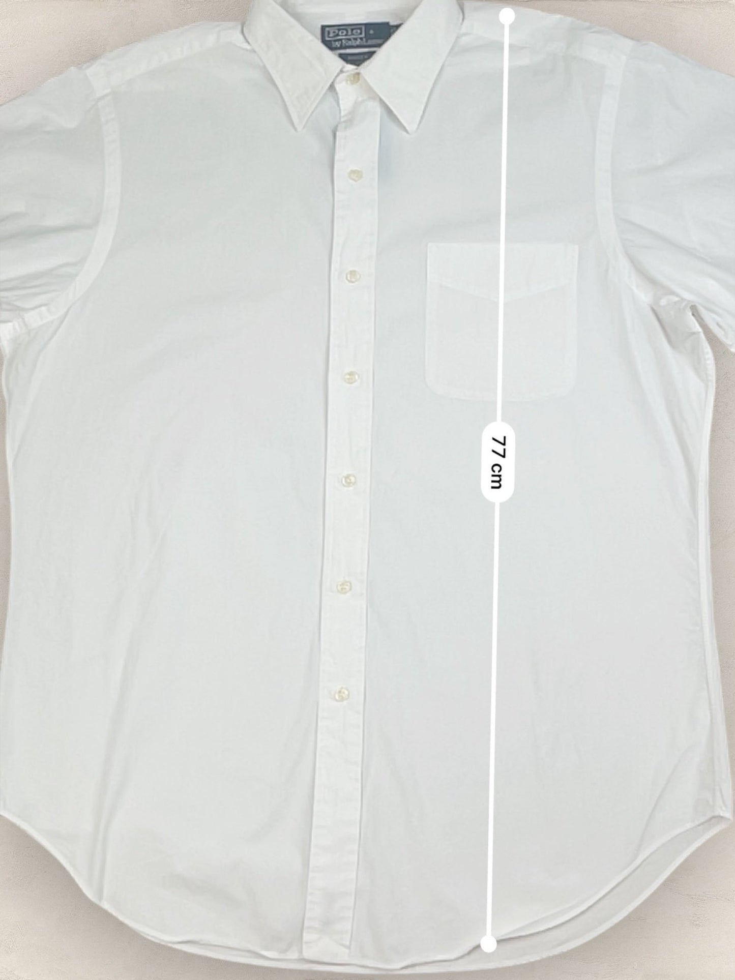 Chemise Homme Ralph Lauren BLANC L Ref:2805 - BLANC - L - amifrip