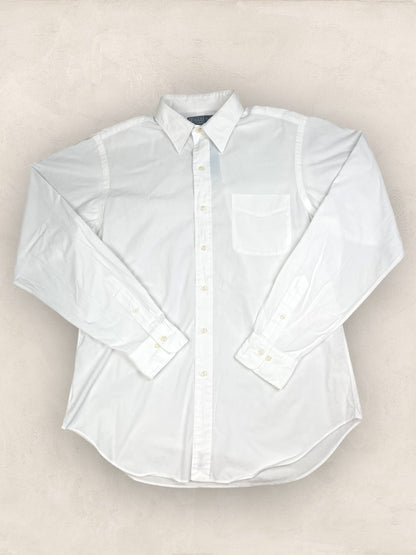 Chemise Homme Ralph Lauren BLANC L Ref:2805 - BLANC - L - amifrip