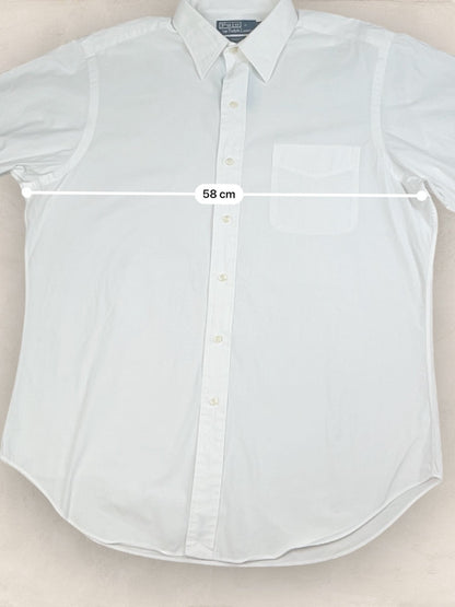 Chemise Homme Ralph Lauren BLANC L Ref:2805 - BLANC - L - amifrip