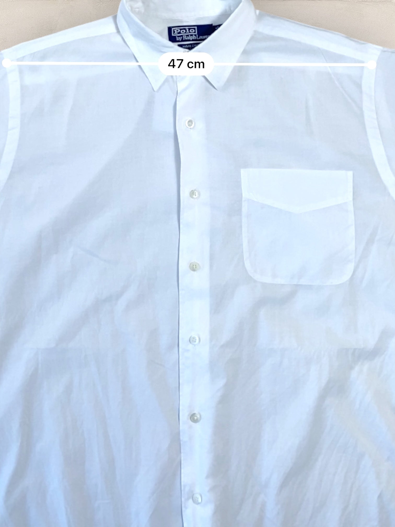 Chemise Homme Ralph Lauren BLANC M Ref:2791 - BLANC - M - amifrip - Friperie en ligne et vêtements vintage