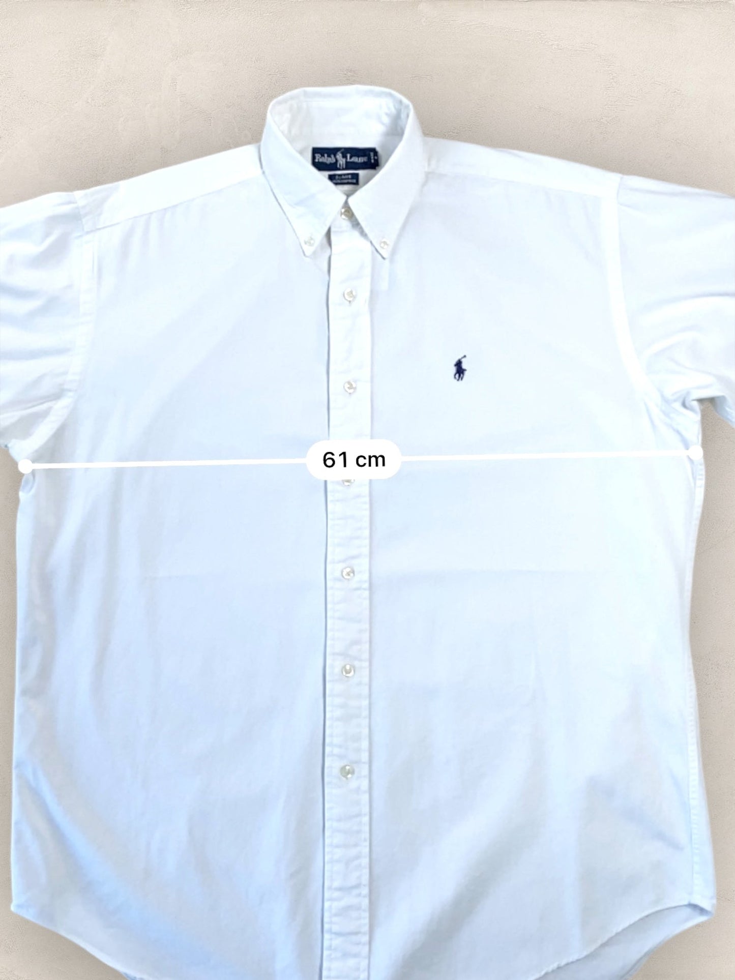 Chemise Homme Ralph Lauren BLANC M Ref:2796 - BLANC - M - amifrip - Friperie en ligne et vêtements vintage