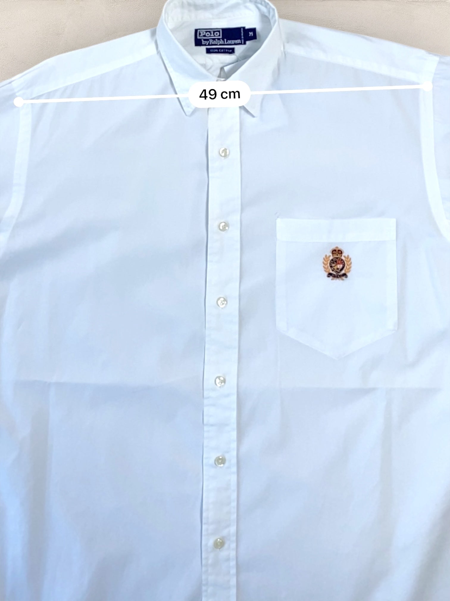 Chemise Homme Ralph Lauren BLANC M Ref:2797 - BLANC - M - amifrip - Friperie en ligne et vêtements vintage