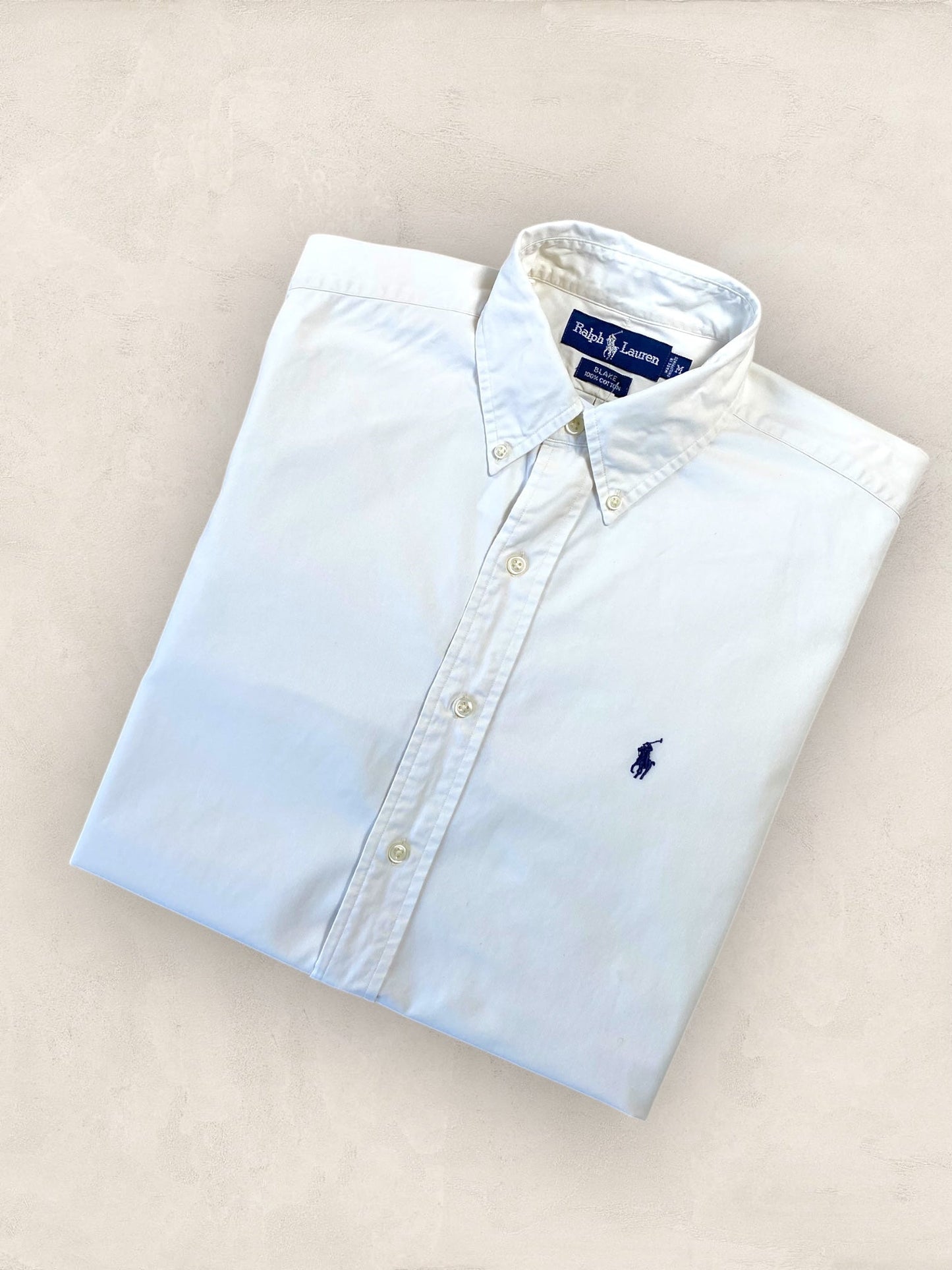 Chemise Homme Ralph Lauren BLANC M Ref:2809 - BLANC - M - amifrip - Friperie en ligne et vêtements vintage