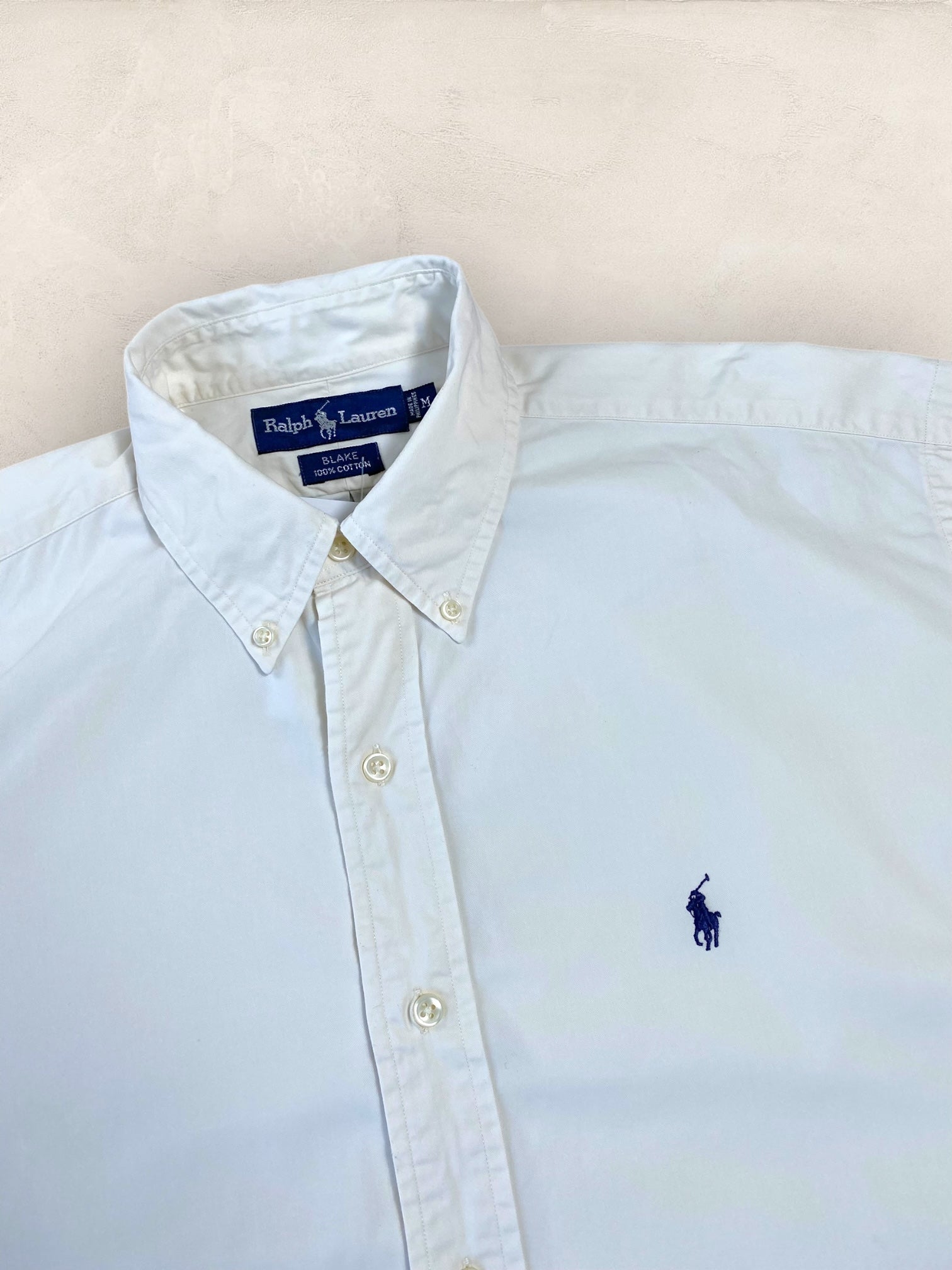 Chemise Homme Ralph Lauren BLANC M Ref:2809 - BLANC - M - amifrip - Friperie en ligne et vêtements vintage