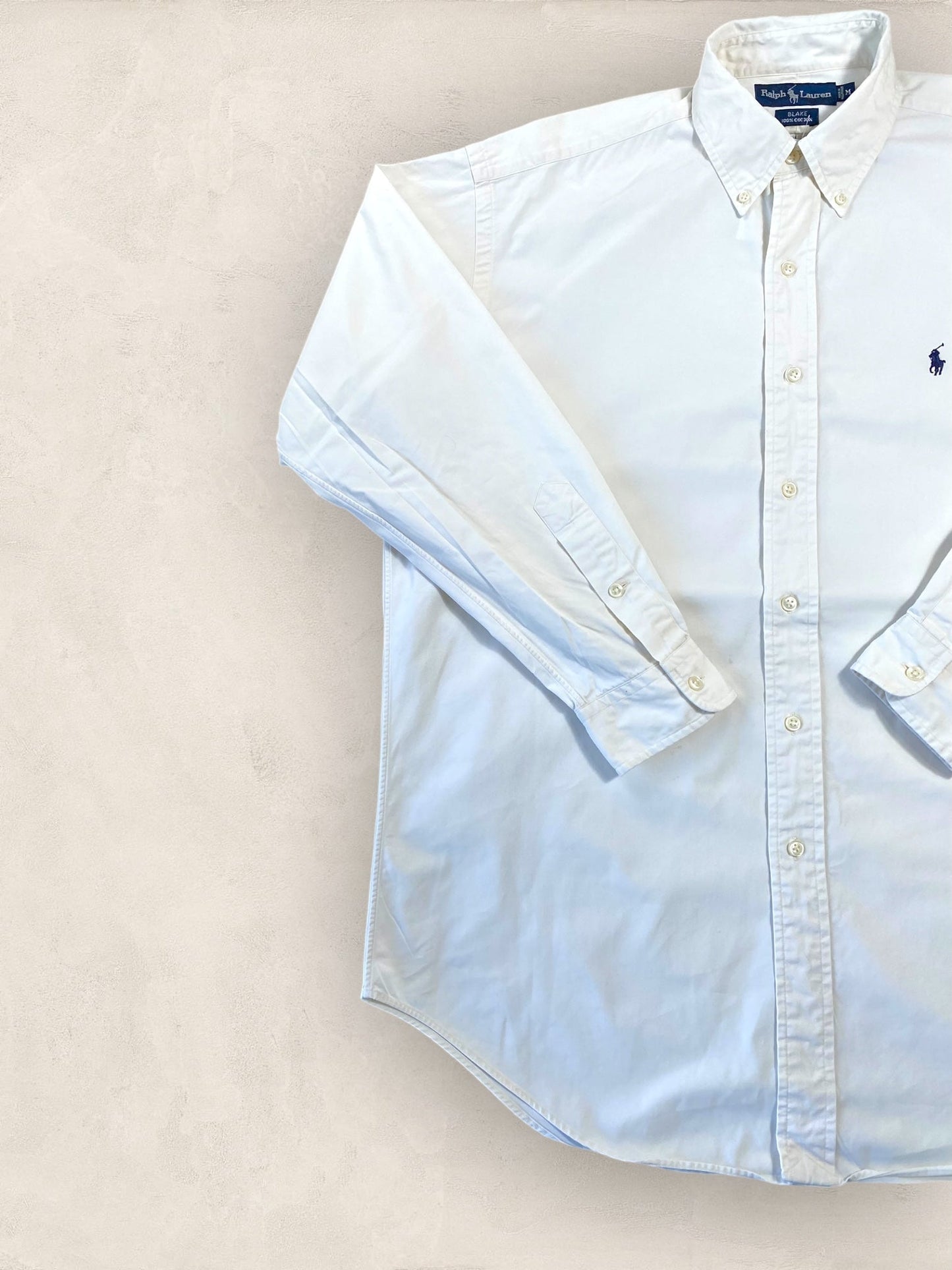 Chemise Homme Ralph Lauren BLANC M Ref:2809 - BLANC - M - amifrip - Friperie en ligne et vêtements vintage