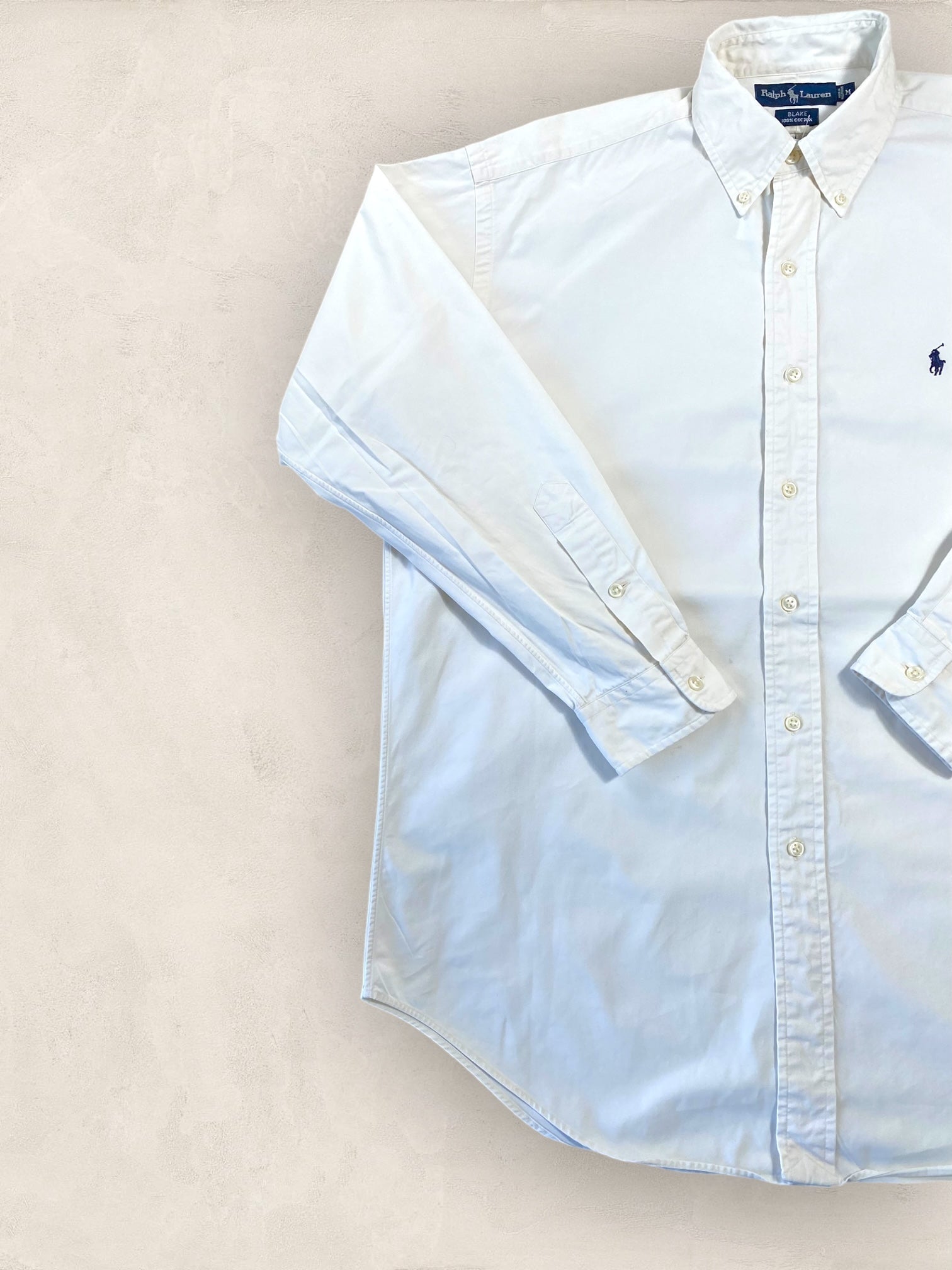 Chemise Homme Ralph Lauren BLANC M Ref:2809 - BLANC - M - amifrip - Friperie en ligne et vêtements vintage