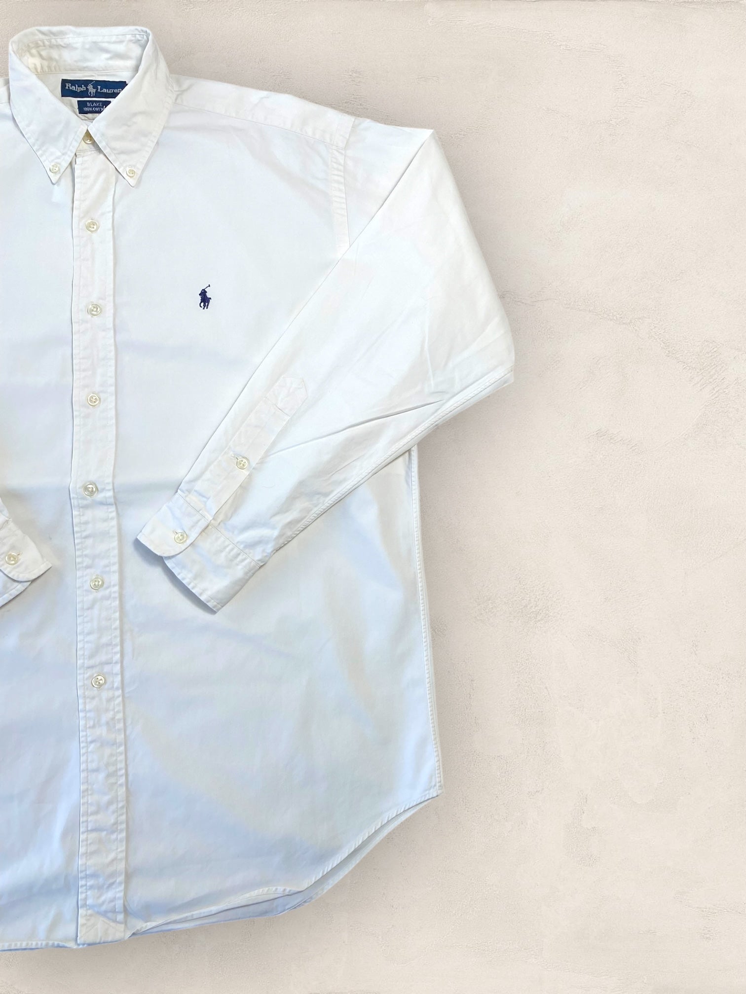 Chemise Homme Ralph Lauren BLANC M Ref:2809 - BLANC - M - amifrip - Friperie en ligne et vêtements vintage