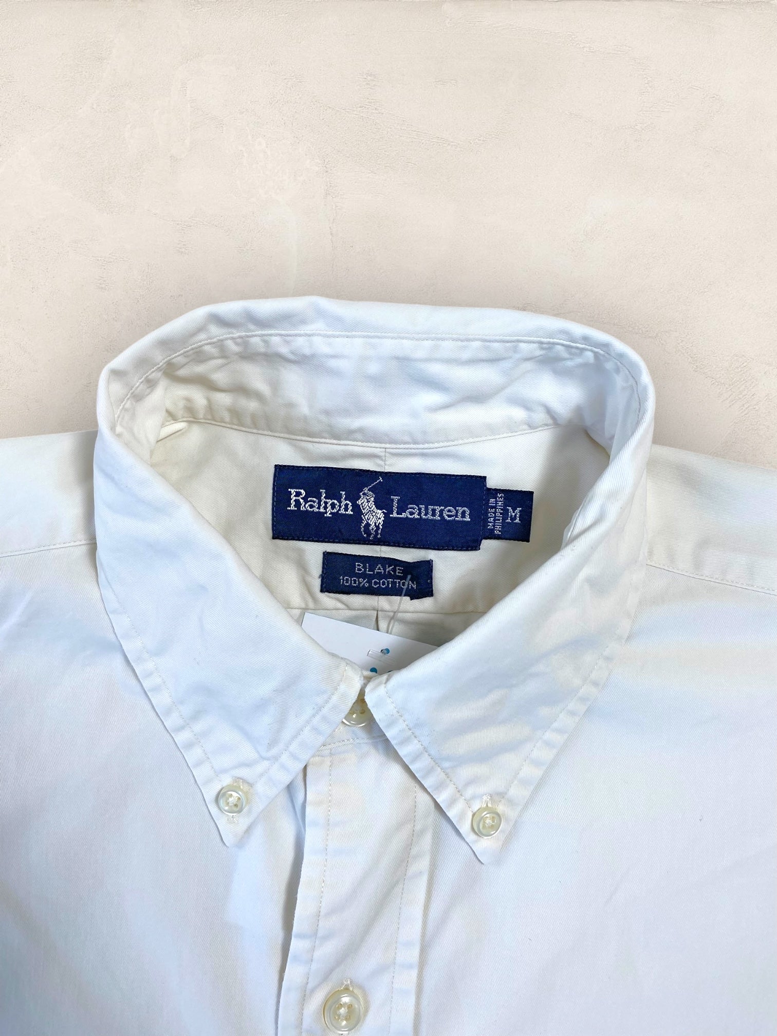 Chemise Homme Ralph Lauren BLANC M Ref:2809 - BLANC - M - amifrip - Friperie en ligne et vêtements vintage