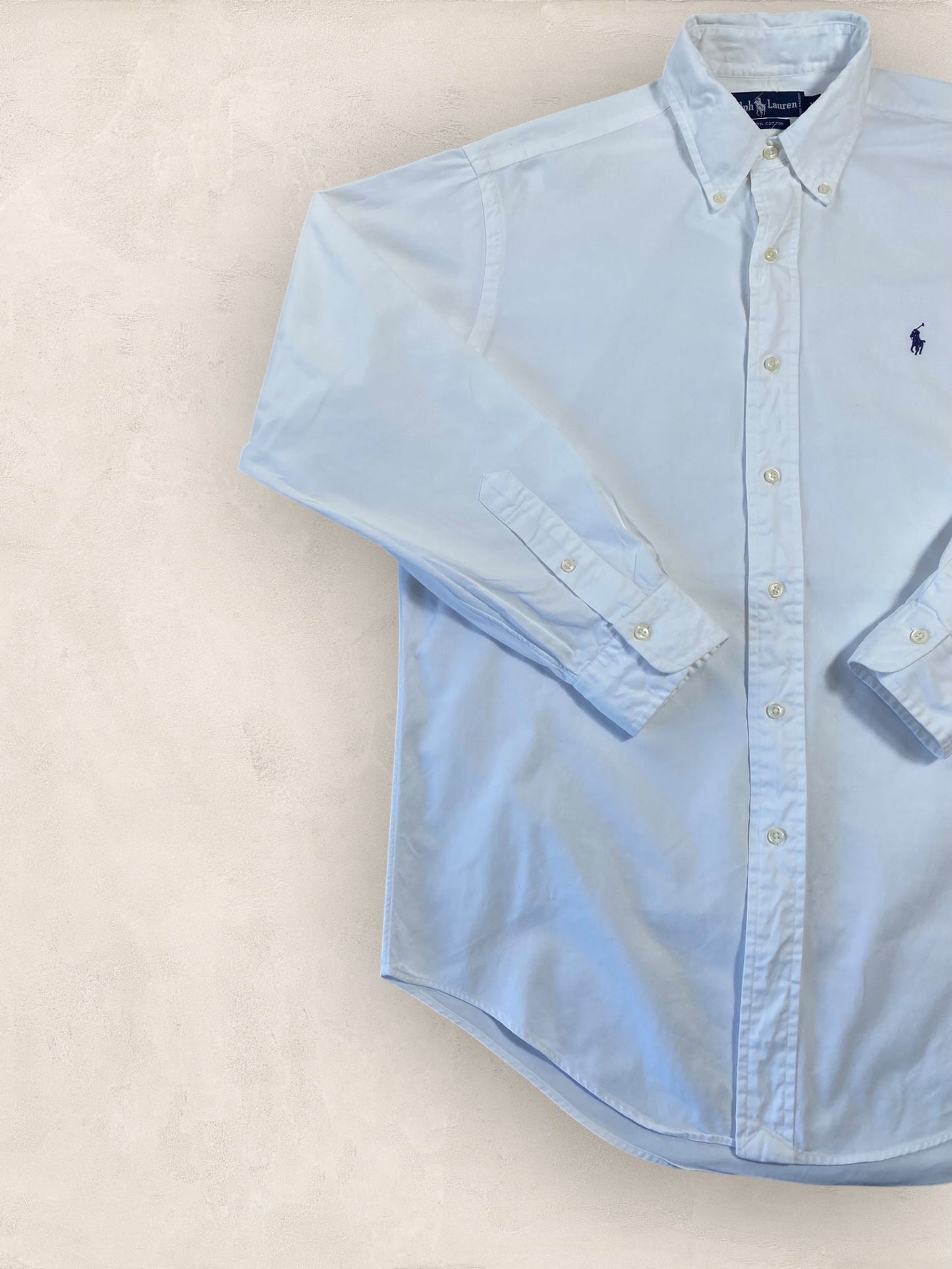 Chemise Homme Ralph Lauren BLANC M Ref:2814 - BLANC - M - amifrip - Friperie en ligne et vêtements vintage