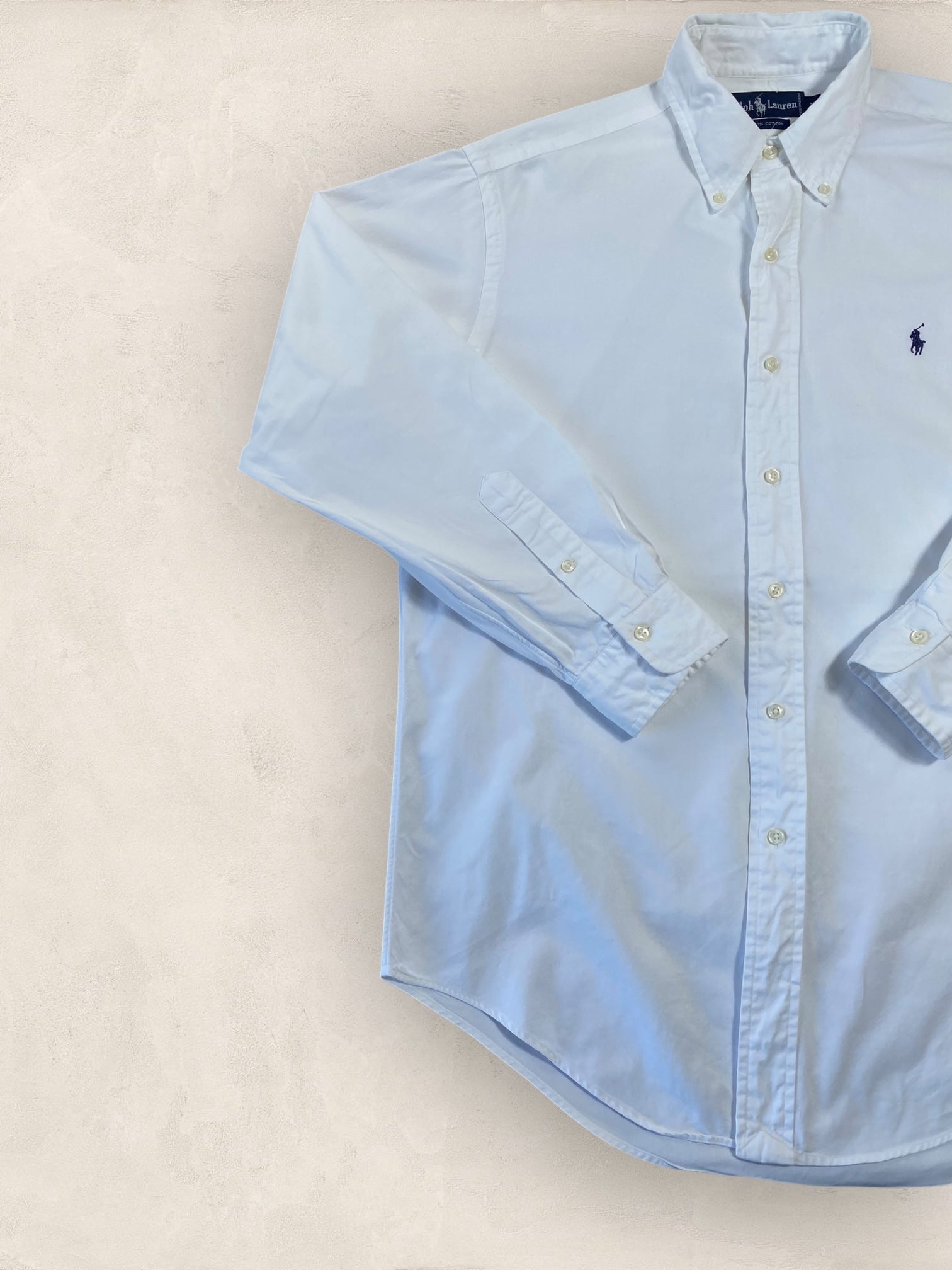 Chemise Homme Ralph Lauren BLANC M Ref:2814 - BLANC - M - amifrip - Friperie en ligne et vêtements vintage
