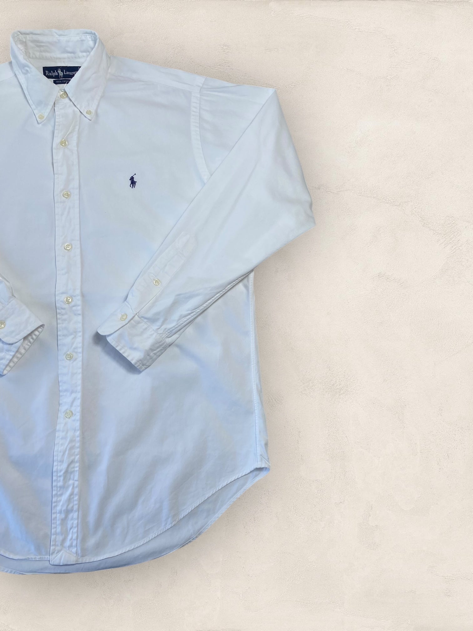 Chemise Homme Ralph Lauren BLANC M Ref:2814 - BLANC - M - amifrip - Friperie en ligne et vêtements vintage