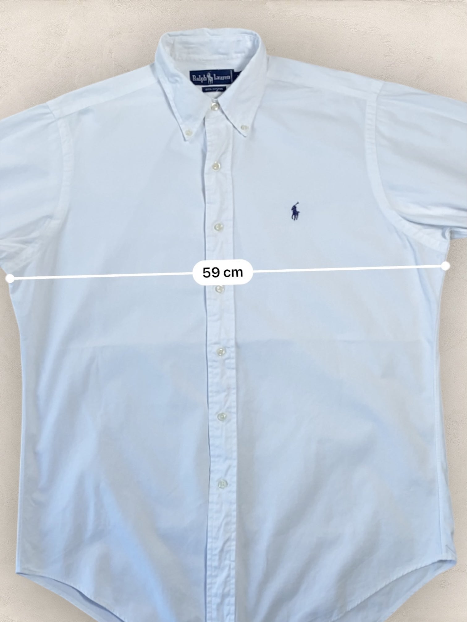 Chemise Homme Ralph Lauren BLANC M Ref:2814 - BLANC - M - amifrip - Friperie en ligne et vêtements vintage