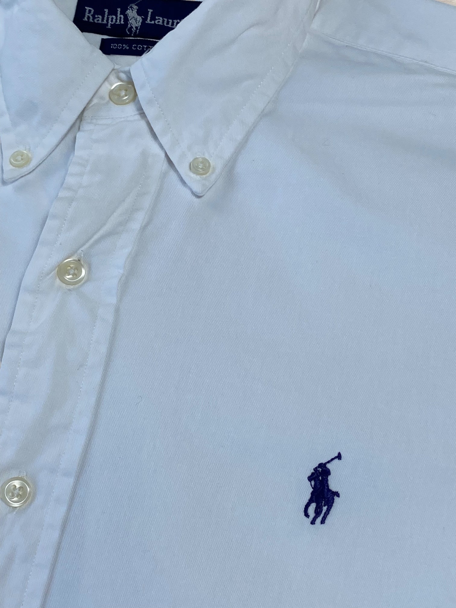 Chemise Homme Ralph Lauren BLANC M Ref:2814 - BLANC - M - amifrip - Friperie en ligne et vêtements vintage
