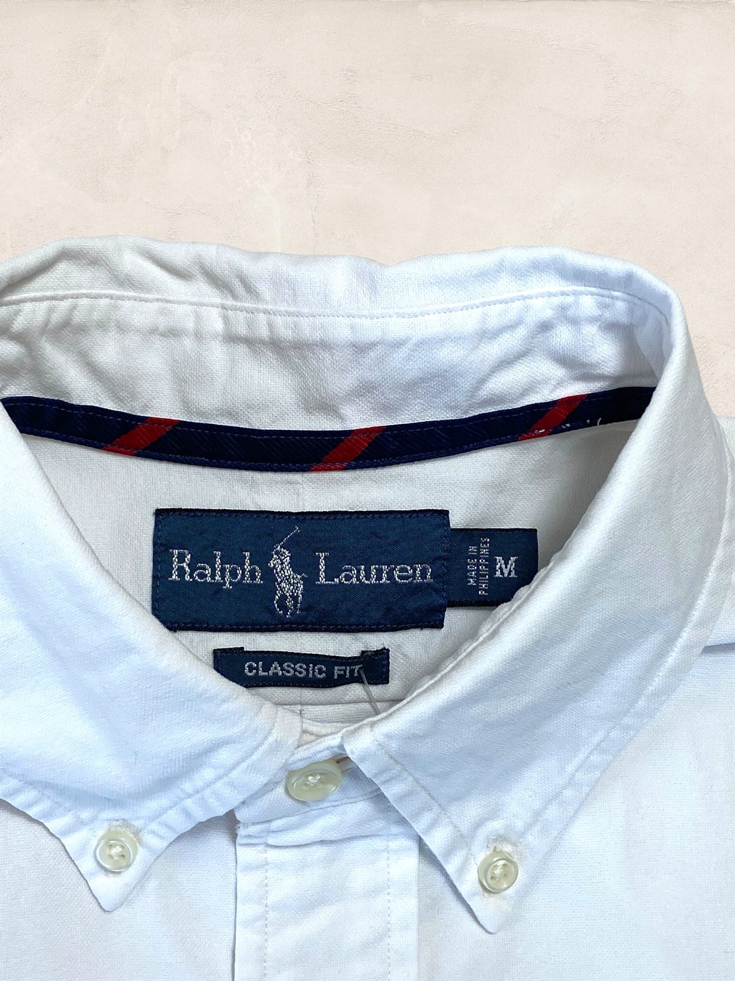 Chemise Homme Ralph Lauren BLANC M Ref:2816 - BLANC - M - amifrip - Friperie en ligne et vêtements vintage