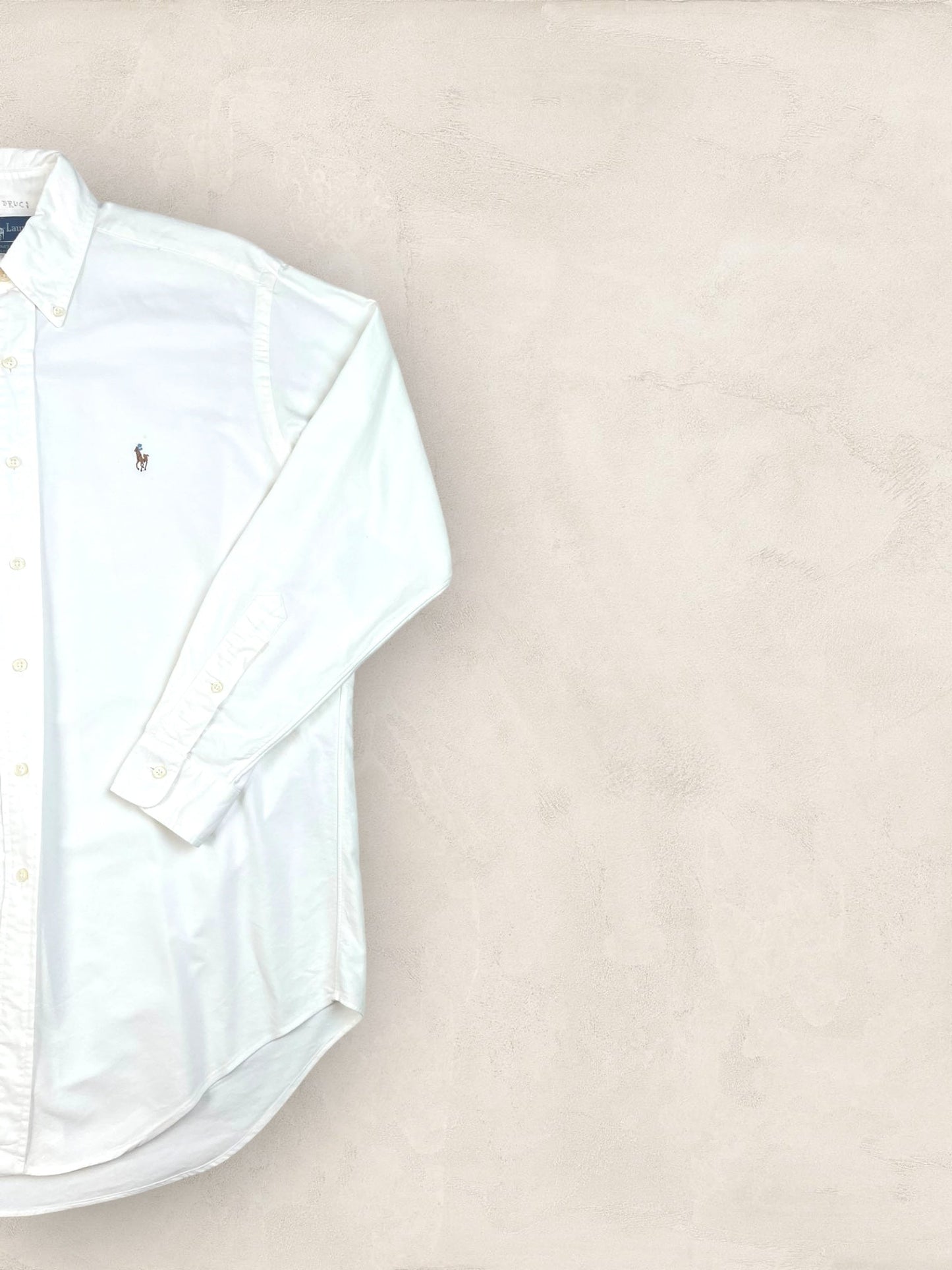 Chemise Homme Ralph Lauren BLANC S en Coton Ref:2826 - BLANC - S - amifrip