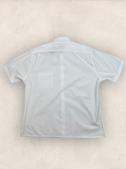 Chemise Homme Vintage Yves Saint - Laurent Vert XL Ref:3013 - Blanc - XL - amifrip