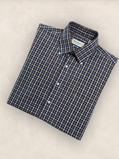 Chemise Homme Yves Saint - Laurent Bleu M Ref:2917 - Bleu - M - amifrip - Friperie en ligne et vêtements vintage
