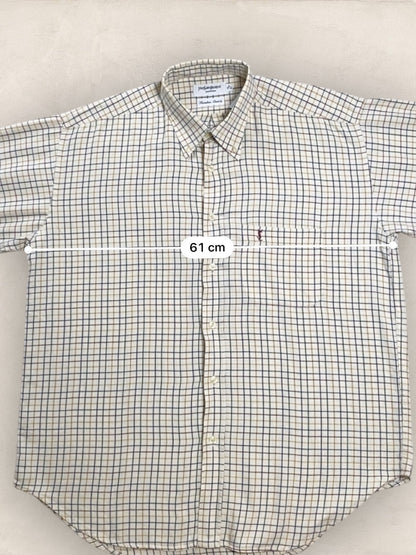 Chemise Homme Yves Saint - Laurent Creme L Ref:2919 - Creme - L - amifrip - Friperie en ligne et vêtements vintage