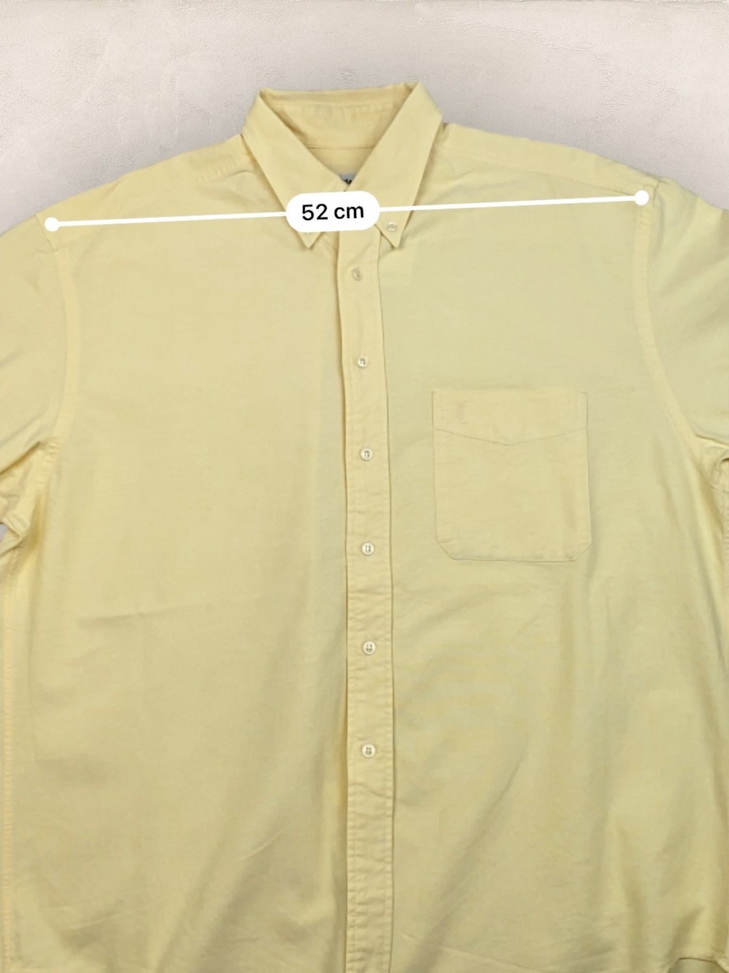 Chemise Homme Yves Saint - Laurent Jaune L Ref:2912 - Jaune - L - amifrip