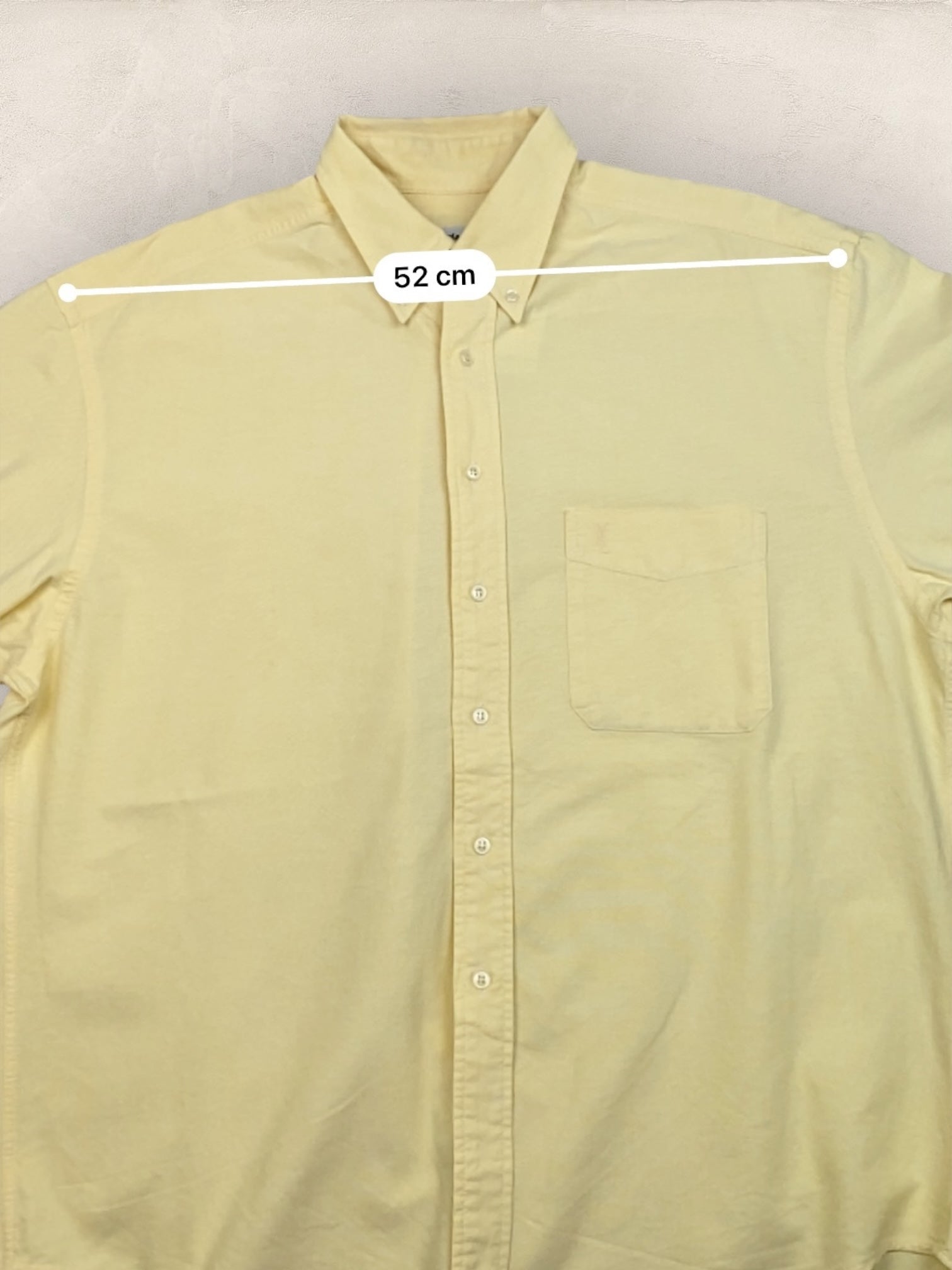 Chemise Homme Yves Saint - Laurent Jaune L Ref:2912 - Jaune - L - amifrip