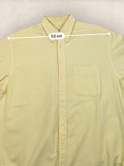 Chemise Homme Yves Saint - Laurent Jaune L Ref:2912 - Jaune - L - amifrip