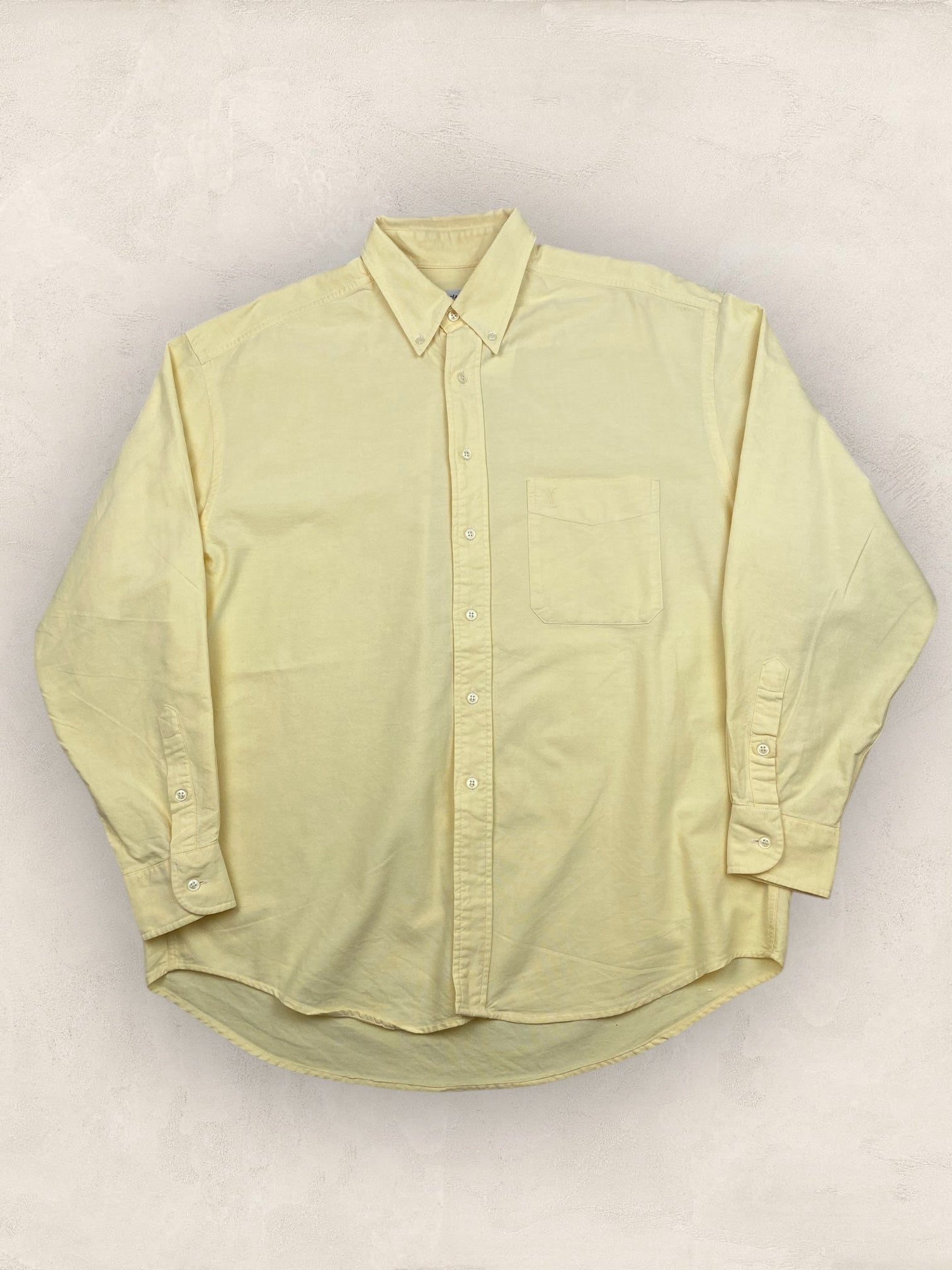 Chemise Homme Yves Saint - Laurent Jaune L Ref:2912 - Jaune - L - amifrip
