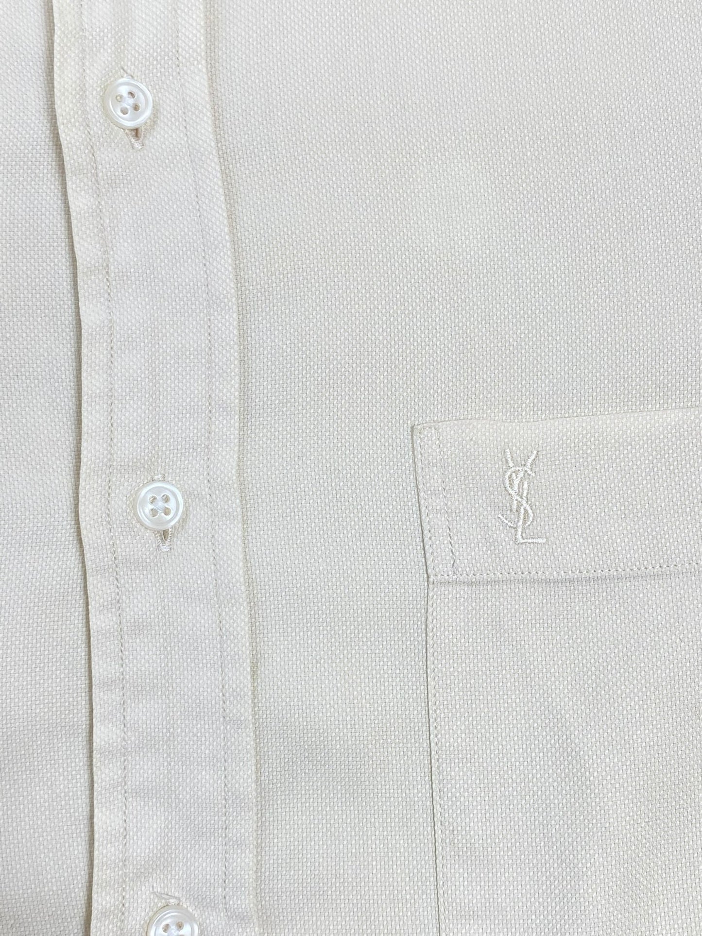Chemise Homme Yves Saint - Laurent Jaune L Ref:2915 - Jaune - L - amifrip - Friperie en ligne et vêtements vintage