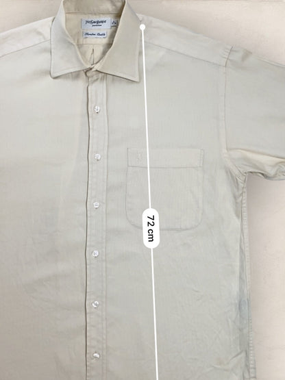 Chemise Homme Yves Saint - Laurent Jaune L Ref:2915 - Jaune - L - amifrip - Friperie en ligne et vêtements vintage