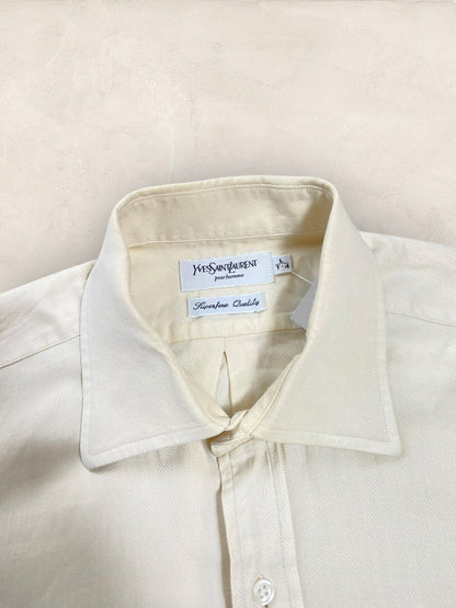 Chemise Homme Yves Saint - Laurent Jaune L Ref:2915 - Jaune - L - amifrip - Friperie en ligne et vêtements vintage