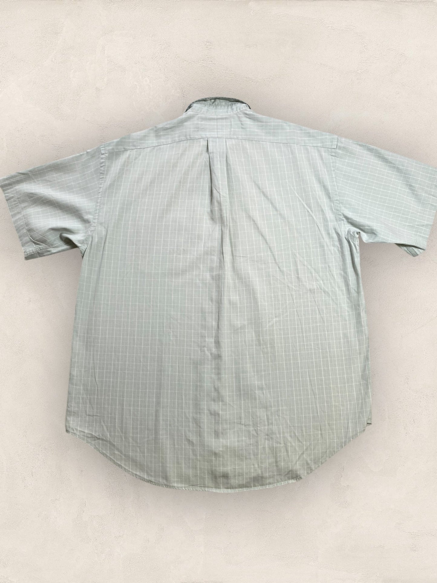 Chemise Homme Yves Saint - Laurent Vert XL manches courtes Ref:2913 - Vert - XL - amifrip - Friperie en ligne et vêtements vintage