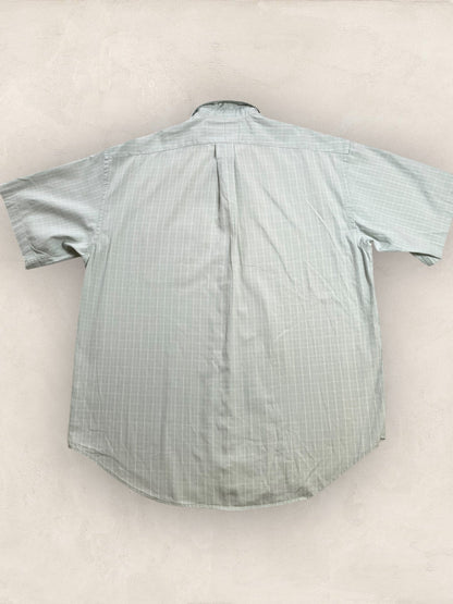 Chemise Homme Yves Saint - Laurent Vert XL manches courtes Ref:2913 - Vert - XL - amifrip - Friperie en ligne et vêtements vintage