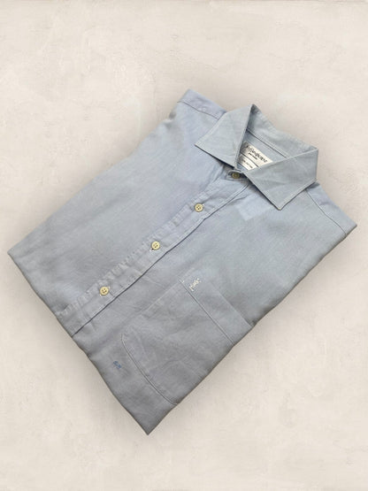 Chemise Homme Yves Saint - Laurent vintage Bleu M Ref:2911 - Bleu - M - amifrip