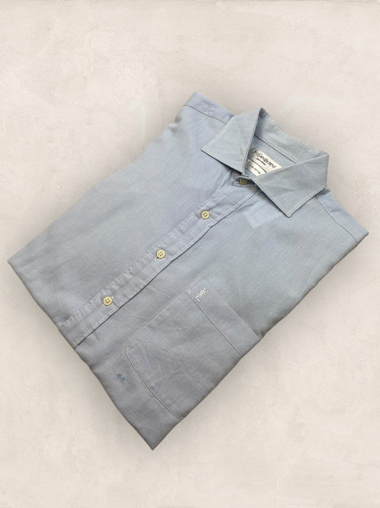 Chemise Homme Yves Saint - Laurent vintage Bleu M Ref:2911 - Bleu - M - amifrip