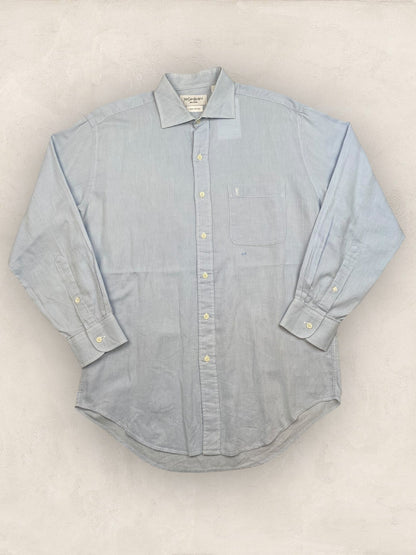 Chemise Homme Yves Saint - Laurent vintage Bleu M Ref:2911 - Bleu - M - amifrip