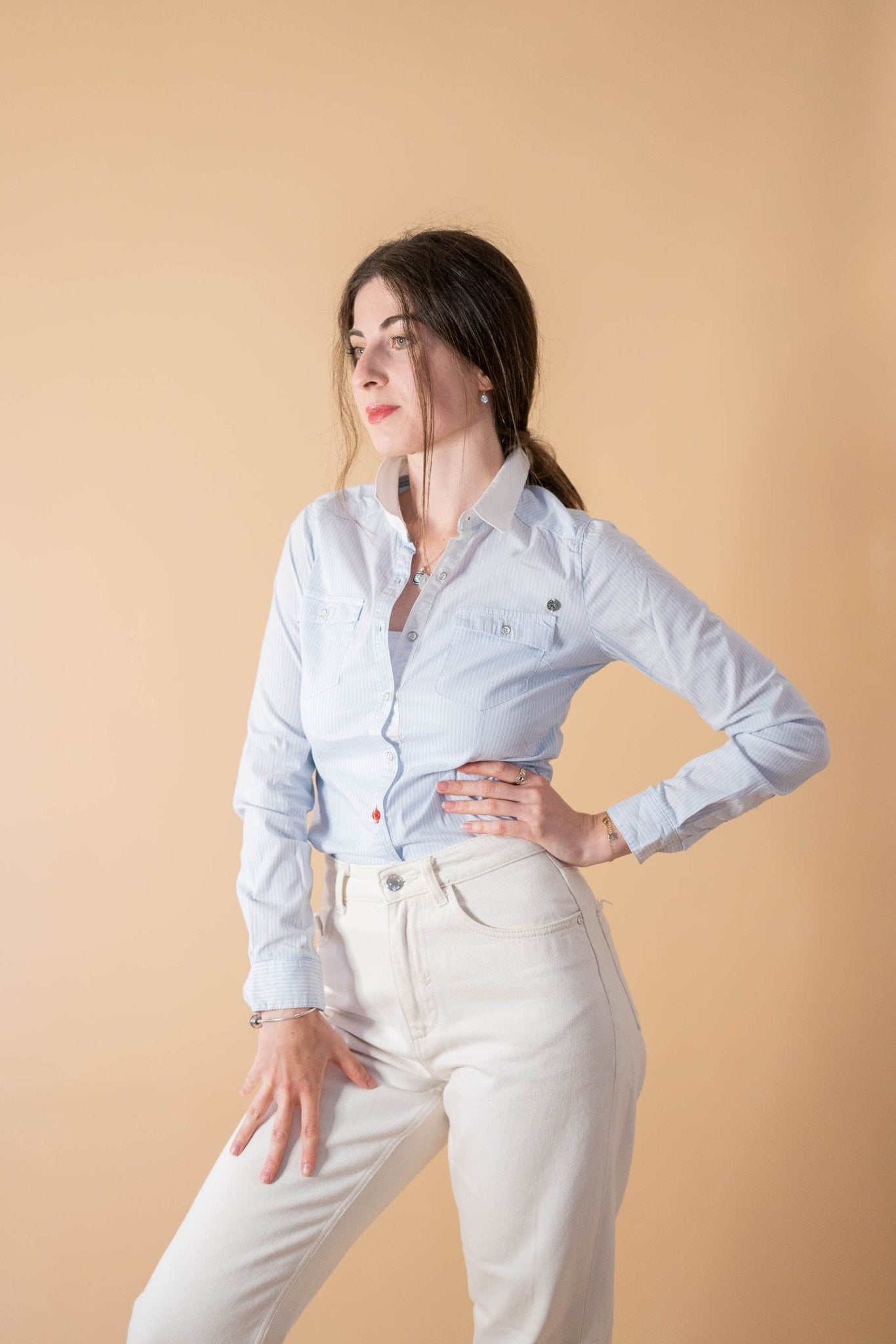 Chemise Kaporal Femme 810 - BLEU - XS - amifrip - Friperie en ligne et vêtements vintage
