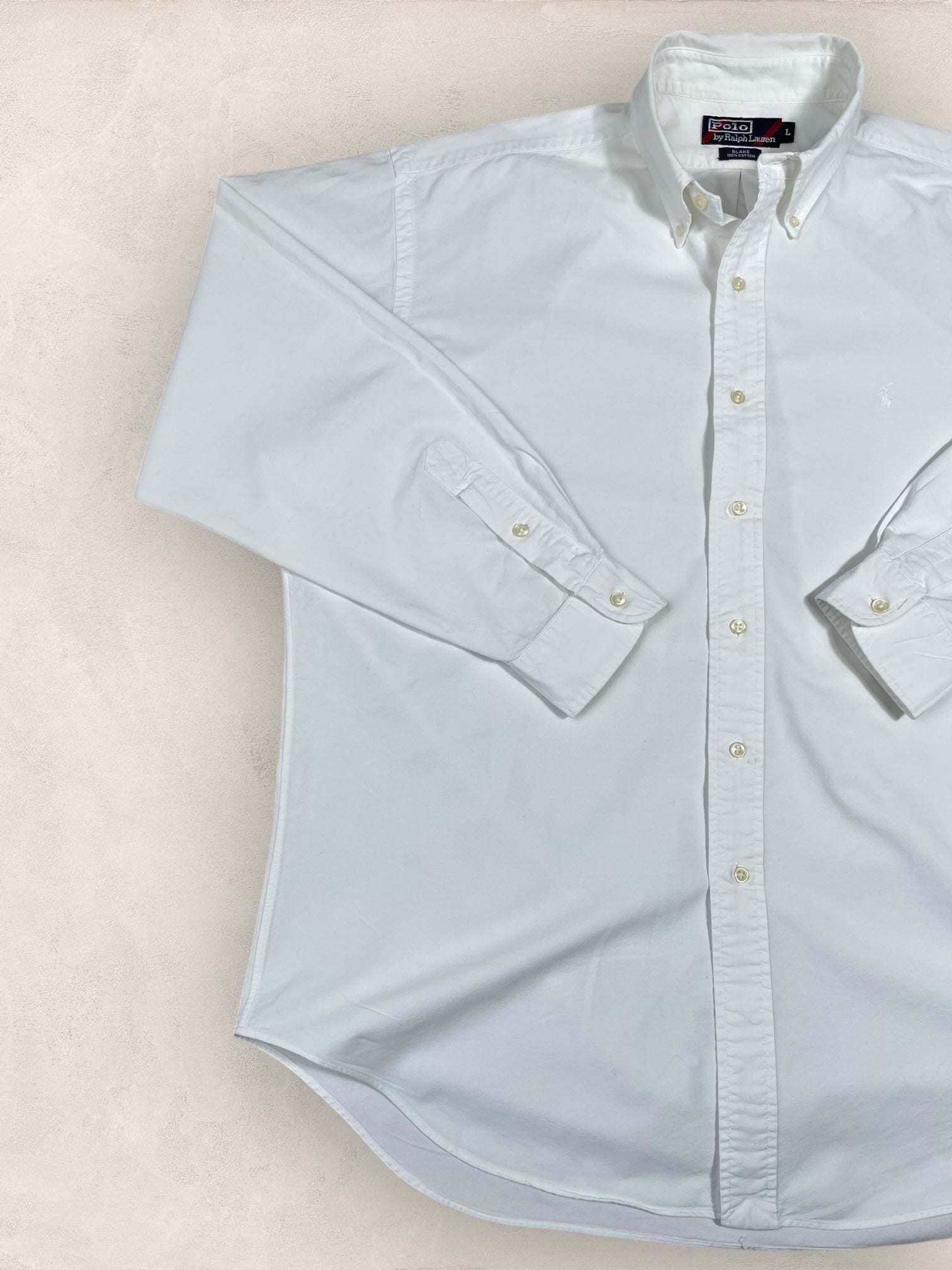 Chemise Ralph Lauren Blanc L Homme Ref: 2726 - Blanc - L - amifrip - Friperie en ligne et vêtements vintage